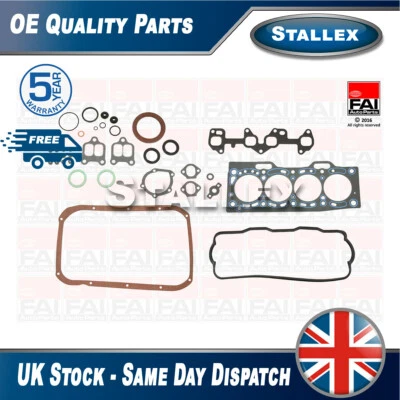 Se adapta al conjunto completo de juntas de motor Toyota Corolla Starlet Tercel 1.3 Stallex Foto 1 de 2