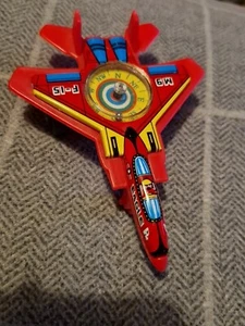 Eagle F-15 Vintage Fighter Jet 1960's Tinplate Plastic Toy Made Japan - Picture 1 of 6