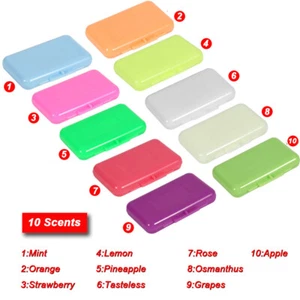 10 Fruit Scent Dental Orthodontic Wax for Braces Gum Irritation 5pcs/box OR - Picture 1 of 53