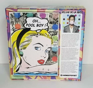 Oh Pool Boy Comic Dot Art Girl Woman Jigsaw Puzzle 1000 Pieces Nelson De La Nuez - Picture 1 of 10