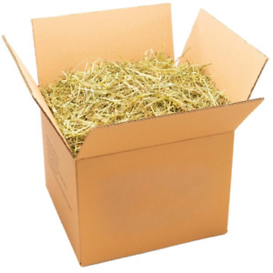 Natural Paddy Hay Box 100% Plastic Free Dust Extracted for Rabbits & Guinea Pigs