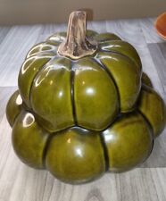Beautifully Crafted 2 Tier Porcelain Pumpkin Free Shipping And Prompt Shipment 