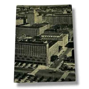 Postcard Widok z Palacu Kultary Hotel Warszawa Warsaw Poland 4x6 Cont C279 - Picture 1 of 2