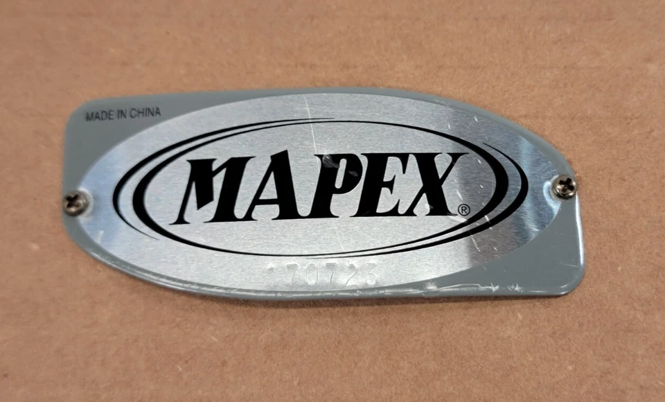 Mapex Drum Badge with Mounting Screws - Image 1 of 1