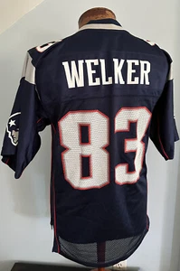 NWOT New England Patriots Wes Welker 2007 Throwback NFL Football Jersey Men's S - Picture 1 of 6