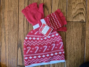 Bolsón y guantes de Navidad para niñas - Imagen 1 de 1