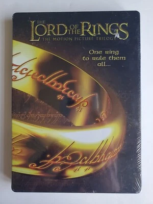 The Lord of the Rings Trilogy Steelbook DVD Brand New Sealed New Line - Image 1 of 2