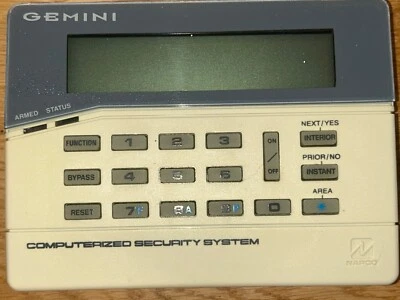 TECLADO ALFA NAPCO GEMINI GEM-RP1CAE2 Foto 1 de 4