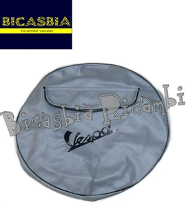 0534 - COPRIRUOTA GRIGIO CON SCRITTA NERA VESPA 125 150 200 PX ARCOBALENO - T5 - Imagen 1 de 1