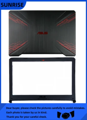 Novo Para Asus TUF Gaming FX504 FX504GD FX504GE FX504GE FX80 FX80G LCD Capa Traseira/Bezel - Imagem 1 de 4
