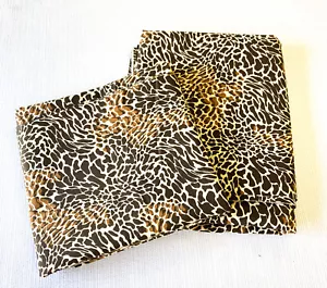 3.5 Yards X 44.5" Wide (2 Pcs. total yards 3.5) Vintage Fabric Animal Print NEW! - Picture 1 of 3