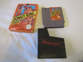 Donkey Kong Classics Nintendo Nes Game UK Version Boxed