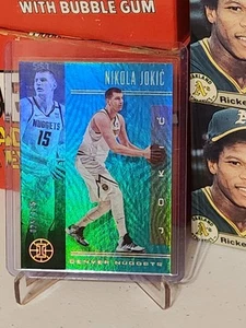 Nikola Jokic 2019-20 Panini Illusions TEAL HOLO /125 Card Denver Nuggets RARE - Picture 1 of 5