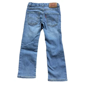 Pantalones de mezclilla rectos ajustados regulares Levis 511 talla 5 lavado claro - Imagen 1 de 5