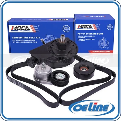 Kit de componentes de correia de bomba de direção hidráulica para 96 Chevrolet GMC C2500 K2500 Suburban - Imagem 1 de 4