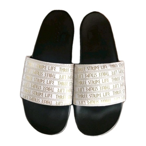 Adidas Unisex Adilette Comfort Tre Strisce Life Slip on Slides Uomo Tg 8 Nuove con etichette