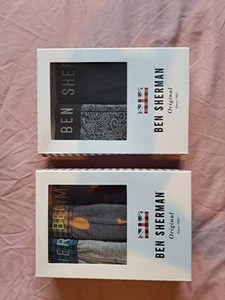 5 Ben Sherman Boxer Shorts 3 Pack And 2 Pack Mens Size Small - Picture 1 of 3