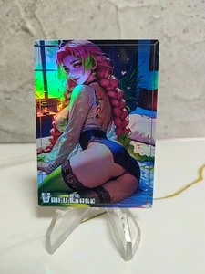 Mitsuri Trading Card Waifu Goddess Story Anime Girl holo Karte Manga Full Art - Bild 1 von 2