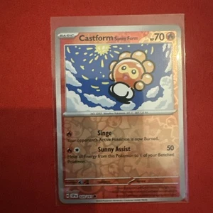 Pokemon Castform Sunny Form 020/191 (Reverse Holo)- Surging Sparks - Picture 1 of 10