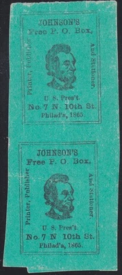 UBICALES JOHNSON'S BOX PHILADELPHIA LINCOLN ORIGINAL TIPO 3 COMO NUEVO 59 Foto 1 de 3