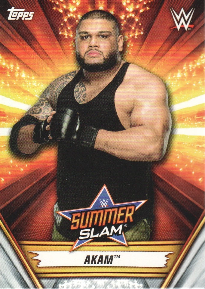 2019 Topps WWE SummerSlam BASE Wrestling Cards Pick from List - Image 1 of 1