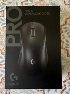 Logitech G PRO X Superlight 2 DEX Wireless Gaming Mouse - Black - FREE SHIPPING - Picture 1 of 5