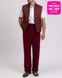 RRP€250 MICHAEL KORS Ripstop Quilted Vest Size L Water Repellent High Neck Zip - Picture 1 of 11