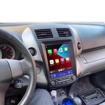 For Toyota RAV4 2007-2012 Apple Carplay Android 14 Car GPS Radio Stereo BT Wifi - Image 1 of 4