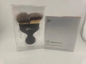 it Cosmetics Heavenly Luxe Hello Cheekbones Contour Brush + Matte Bronzer & Duo - Bild 1 von 11