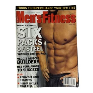 Men's Fitness Magazine March 2001 Annual AB Special Six Pack of Steel No Label - Picture 1 of 1