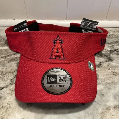 Mens New Era Los Angeles Angels 2023 Batting Practice BP Visor Hat Cap NWT! - Image 1 of 4