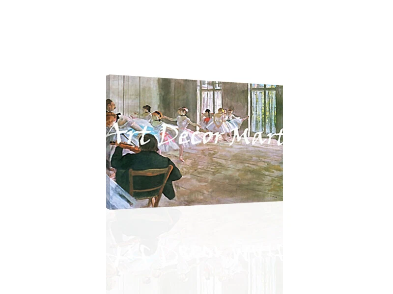 The Dance School-Degas - ARTE DE PARED EN LIENZO O IMPRESO Foto 1 de 2