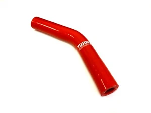 13mm SILICONE HOSE ELBOW 45 DEGREE RED MADE IN THE UK GB - Bild 1 von 1