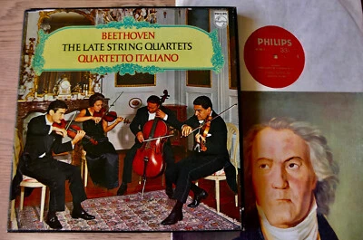 PHILIPS 6707 008 BEETHOVEN THE LATE QUARTETS 4-LP ITALIANO (1970) EX ENGLAND - Image 1 of 4