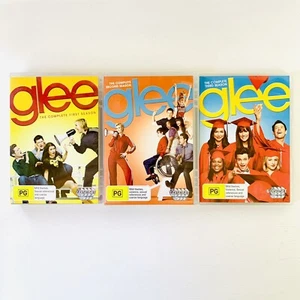 Glee Season 1 + 2 + 3 DVD Bundle Lot PAL Region 4 - Picture 1 of 10