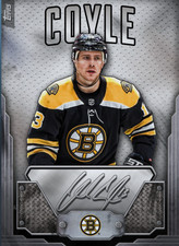 Charlie Coyle Grit Signature Iconic (cc#75) Topps NHL Skate digital card