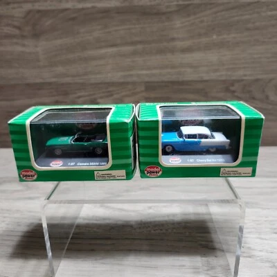 Model Power Minis HO '55 Chevy BelAir + 1969 Camaro NIB - Image 1 of 4