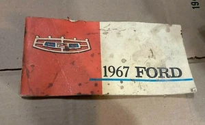 +++  1967 FORD  OWNERS MANUAL !!!    +++ - Picture 1 of 5