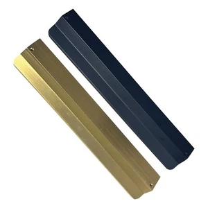 Lond Profile Pull Handle V Style for Furniture Wardrobe - Picture 1 of 11