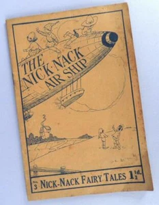 Nick-Nack Fairy Tales No.3 The Nick-Nack  Air Ship Foulsham, Airship on Cover - Picture 1 of 1