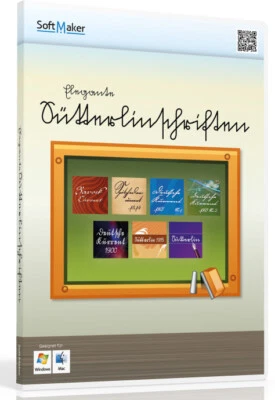 Elegante Sütterlin- und Kurrentschriften - Fonts - Schriften - True Type - ESD - Bild 1 von 4