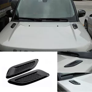 Black Hood Air Vent Outlet Cover Trim For Land Rover Discovery Sport 2015-2019 - Bild 1 von 6