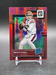 Donruss Optic Brock 2022 rojo purdo clasificación Hyper Prizm novato coincidencia de color 49ers radiocontrol - Imagen 1 de 2