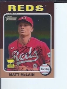 Matt McClain 2024 Topps Heritage Chrome Trophy Cup - Picture 1 of 1