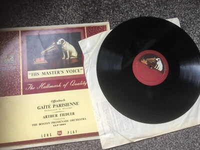 His Master's Voice Offenbach Gaite Parisienne Arthur Fielder Boston Orchestra LP - Image 1 of 4