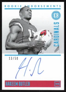 2019 Panini Encased Rookie Endorsements Sapphire Auto Hakeem Butler /50 - Picture 1 of 2