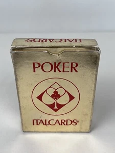 Vintage Original Italcards 55 Poker Playing Cards NOS - Picture 1 of 8