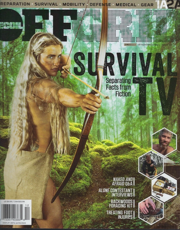 RECOIL OFF GRID  Issue 58  2023 SURVIVAL TV - Image 1 of 1