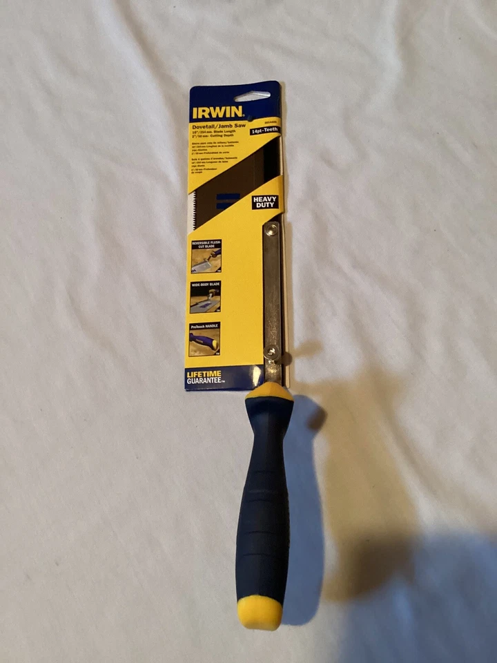 Sierra de cola de milano/jamba Irwin 10”, 14 dientes Foto 1 de 4