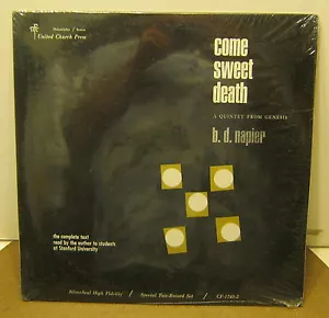 Come Sweet Death A Quintet From Genesis B.D. NAPIER Phonograph Record Album NEW! - Afbeelding 1 van 3
